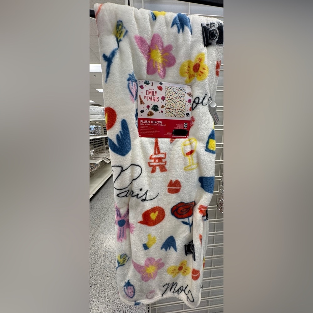 Emily In Paris Throw Blanket ￼